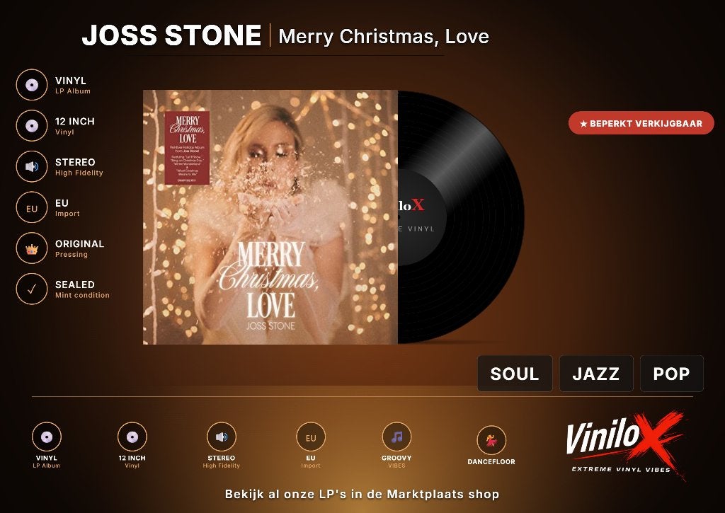 Joss Stone – Merry Christmas, Love | LP, Cd's en Dvd's, Vinyl | Pop, LP, Pop, Fotohoes, Ophalen of Verzenden