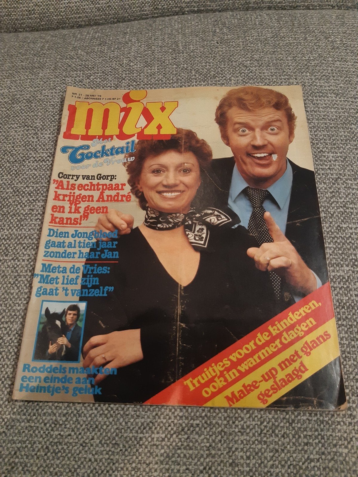 21.Mix 1979. Andre van Duin. Corry van Gorp. Dien Jongbloed., Verzamelen, Verzenden, 1980 tot heden, Tijdschrift