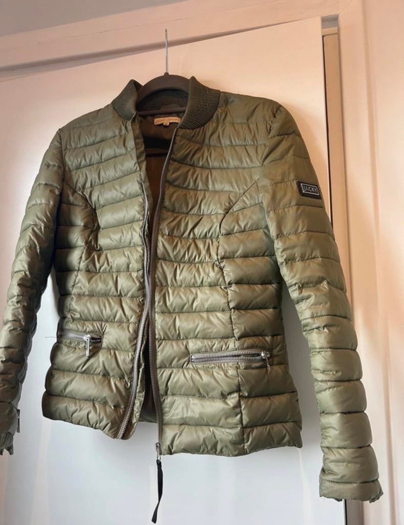 Jacky Luxury gewatteerde jas - XS, Kleding | Dames, Jassen | Winter, Ophalen of Verzenden, Zo goed als nieuw, Maat 34 (XS) of kleiner