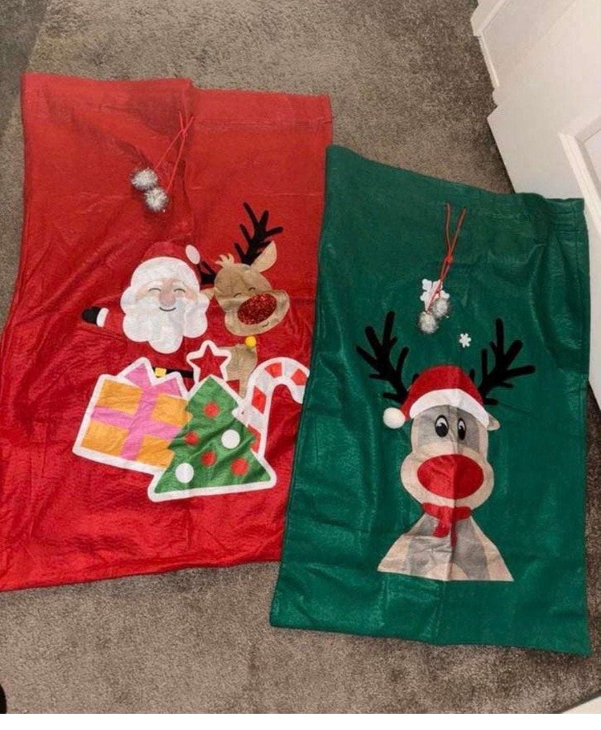 Kerstzakken cadeauzakken - 20 stuks, Ophalen of Verzenden