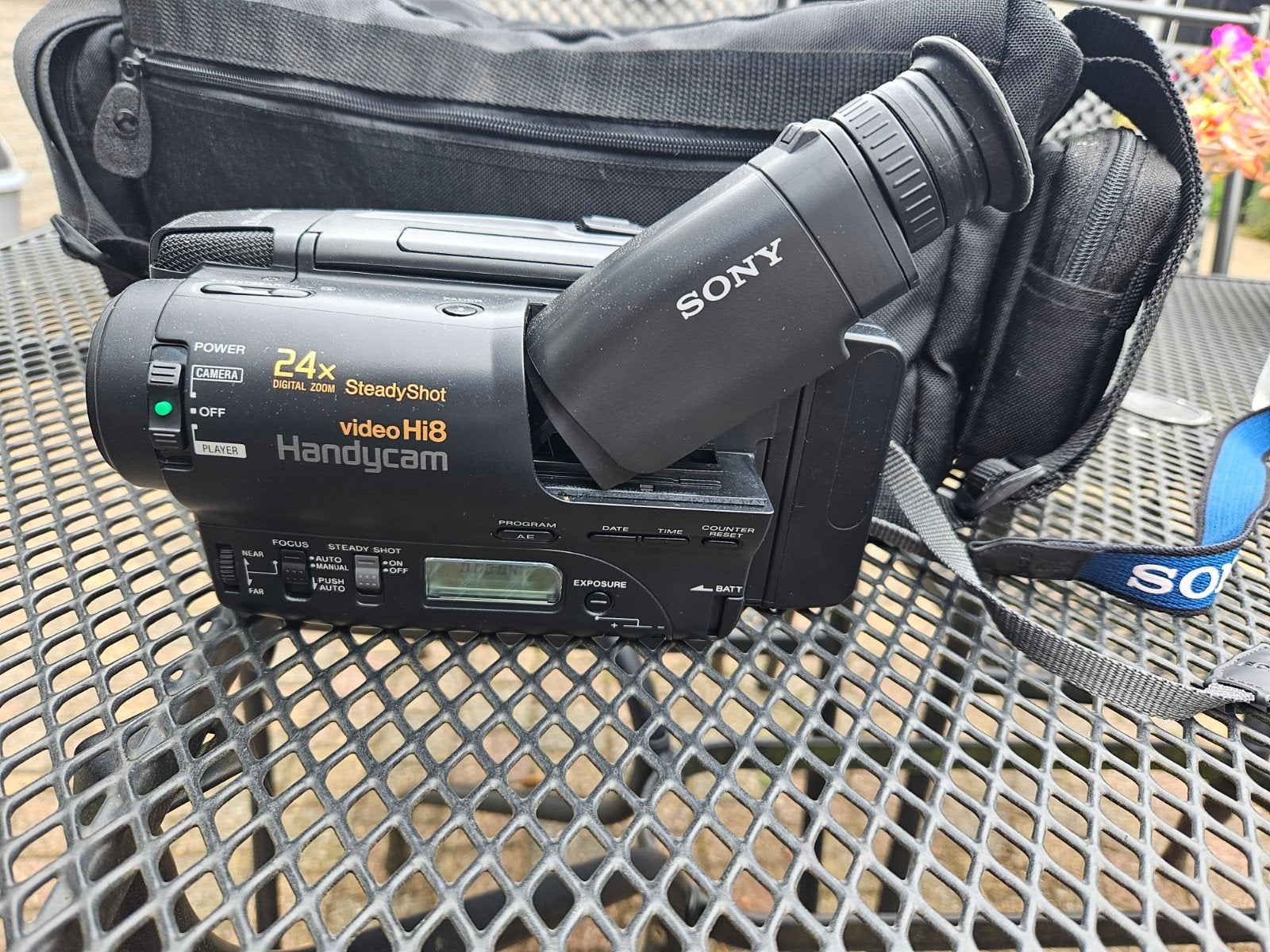 Te koop sony Handycam videocamera Hi8, Ophalen, Hi 8