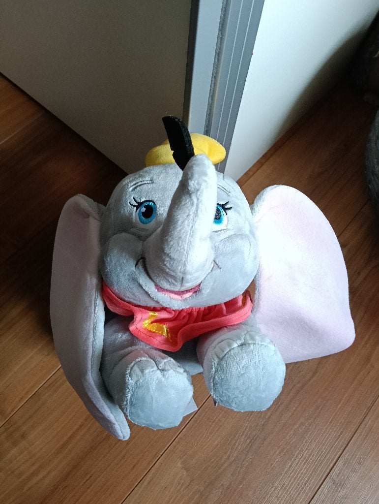 Disney - Dumbo knuffel, Ophalen of Verzenden, Bambi of Dumbo, Nieuw, Knuffel