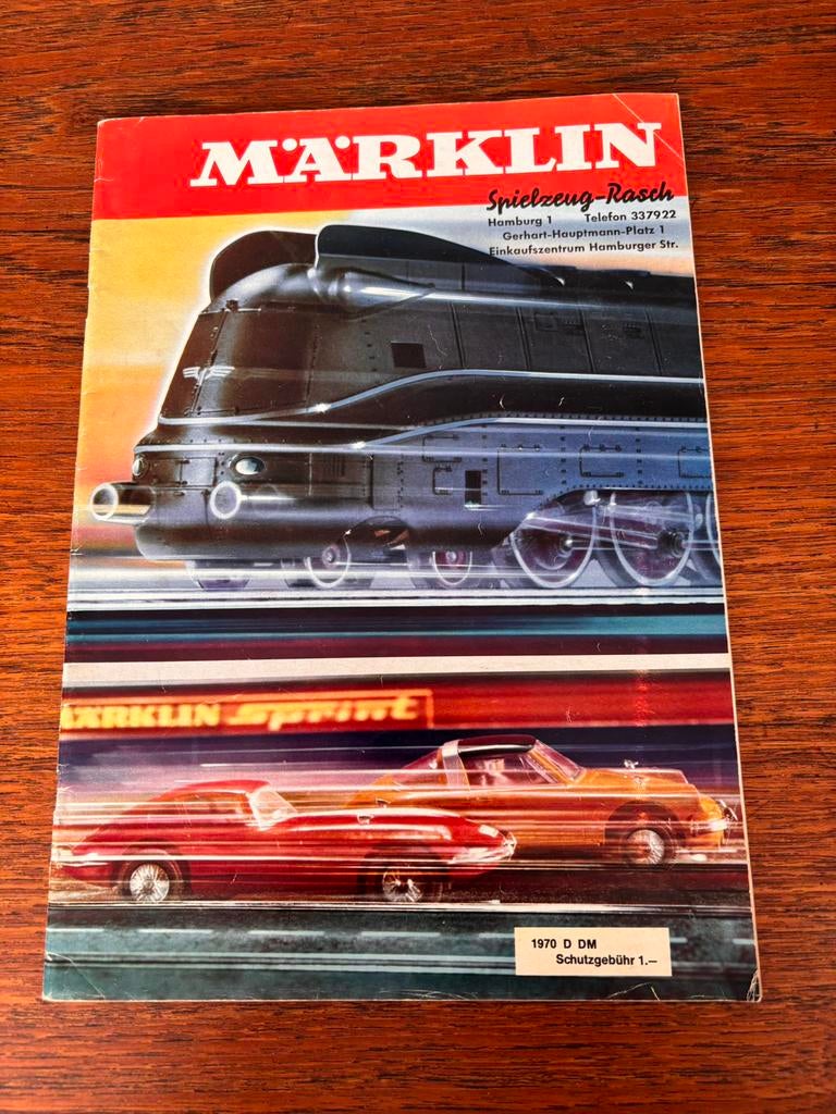 Folders - catalogus Marklin, Wisselstroom, Zo goed als nieuw, Märklin, Boek, Tijdschrift of Catalogus