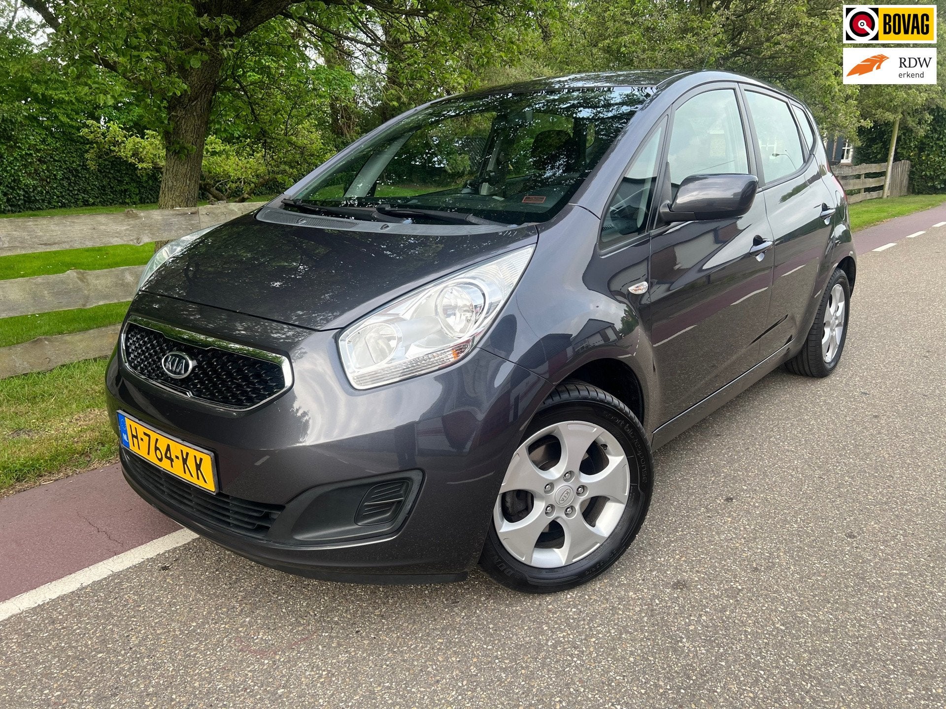 Kia Venga 1.6 CVVT X-tra Airco 58.898 KM, Auto's, Voorwielaandrijving, Euro 5, Gebruikt, 4 cilinders