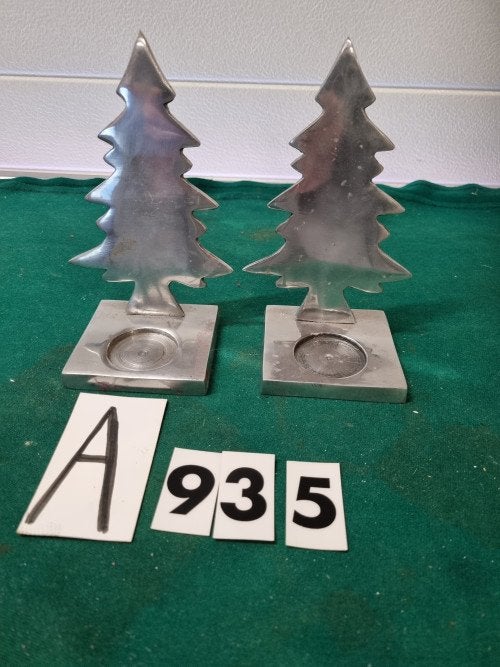 waxcinehouders aluminium kerstboom[a935], Diversen, Kerst, Ophalen of Verzenden, 'T Olde Gre-j, Info@toldegrej.nl, Endepoelstraat 20f Didam
