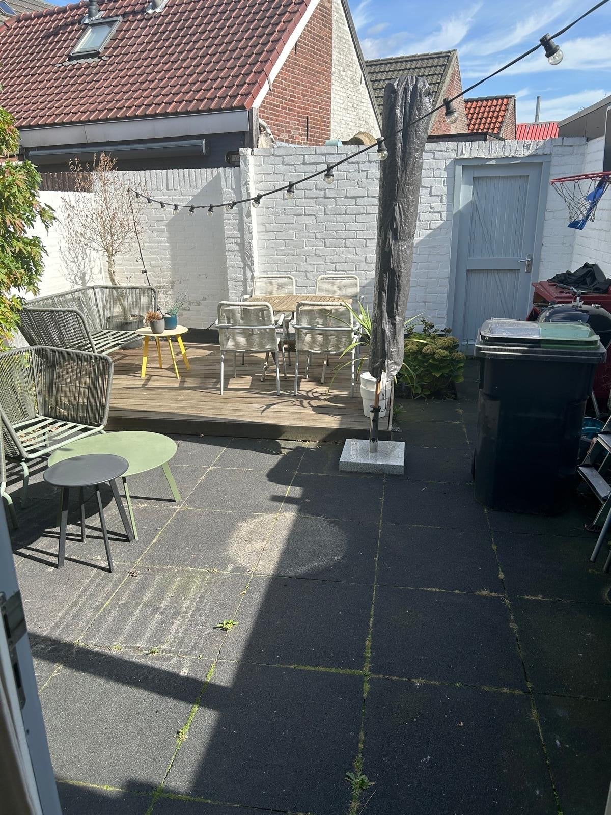 Gratis af te halen tuintegels, Tuin en Terras, Ophalen, Gebruikt, 10 m² of meer, Beton