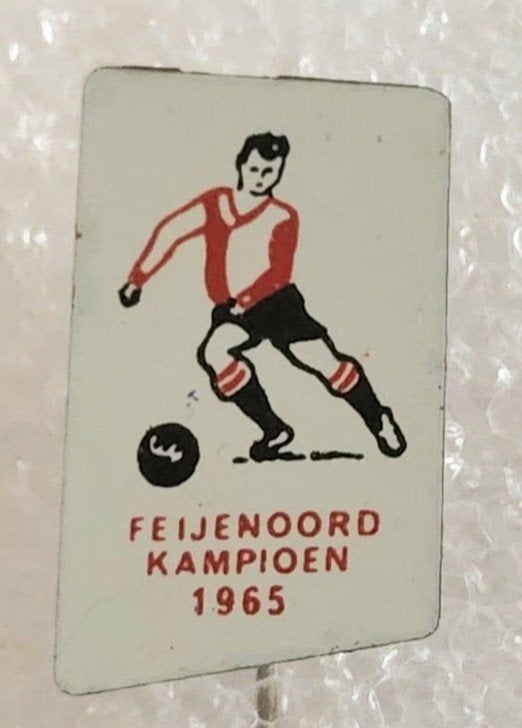 speldje Feijenoord kampioen 1965, Ophalen of Verzenden, Gebruikt, Overige onderwerpen