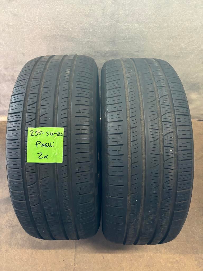 2 x 255-50-20 Pirelli Scorpion Verde All Season Banden, Auto-onderdelen, Banden en Velgen, Ophalen, Gebruikt, 255 mm, All Season