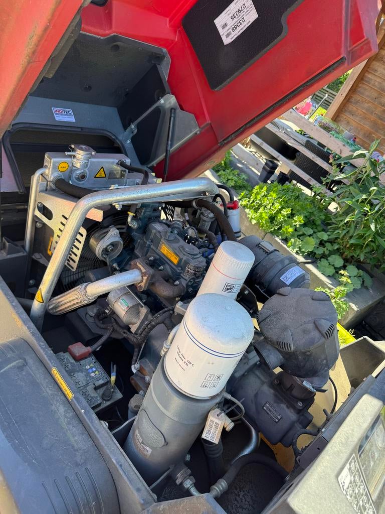 Atlas Copco Mobiele Compressor - Perfect voor elke klus, Ophalen of Verzenden, Gebruikt
