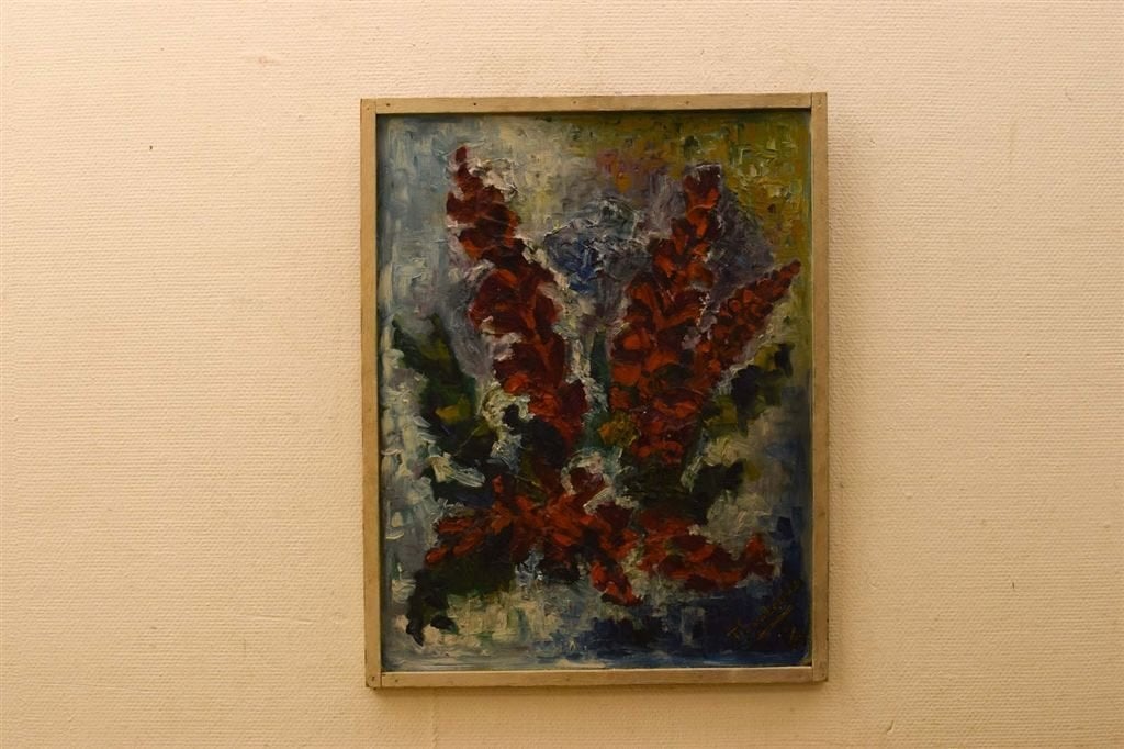 schilderij 49336, Huis en Inrichting, Ophalen of Verzenden, Gebruikt, Schilderij