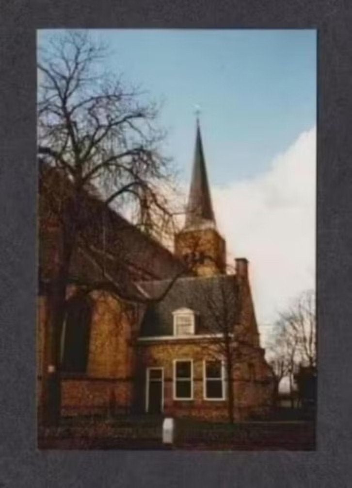 Foto Franeker Martinikerk 1983., 1980 tot heden, Foto, Ophalen of Verzenden, Zo goed als nieuw