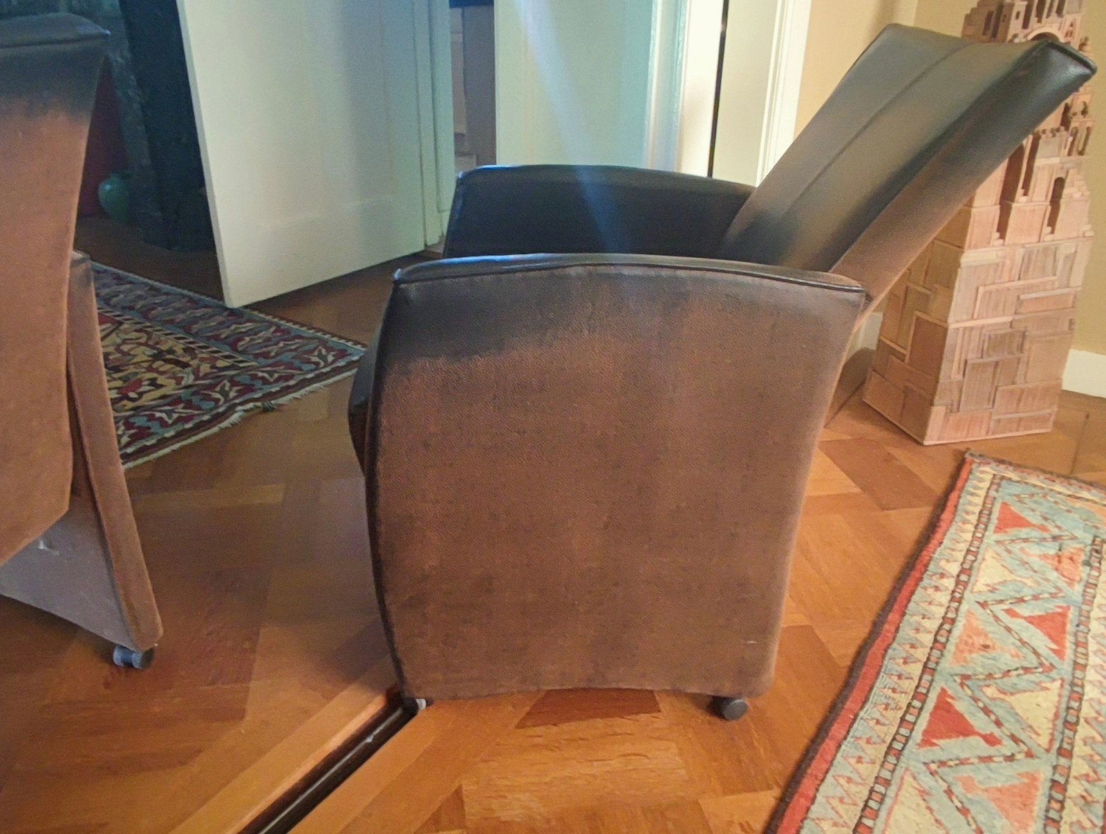 4 eetkamerstoelen, Huis en Inrichting, Ophalen, Gebruikt