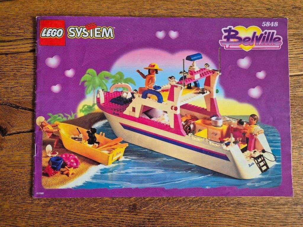 Lego Belville 5848 Instructieboekje, Gebruikt, Overige thema's, Lego, Accessoire