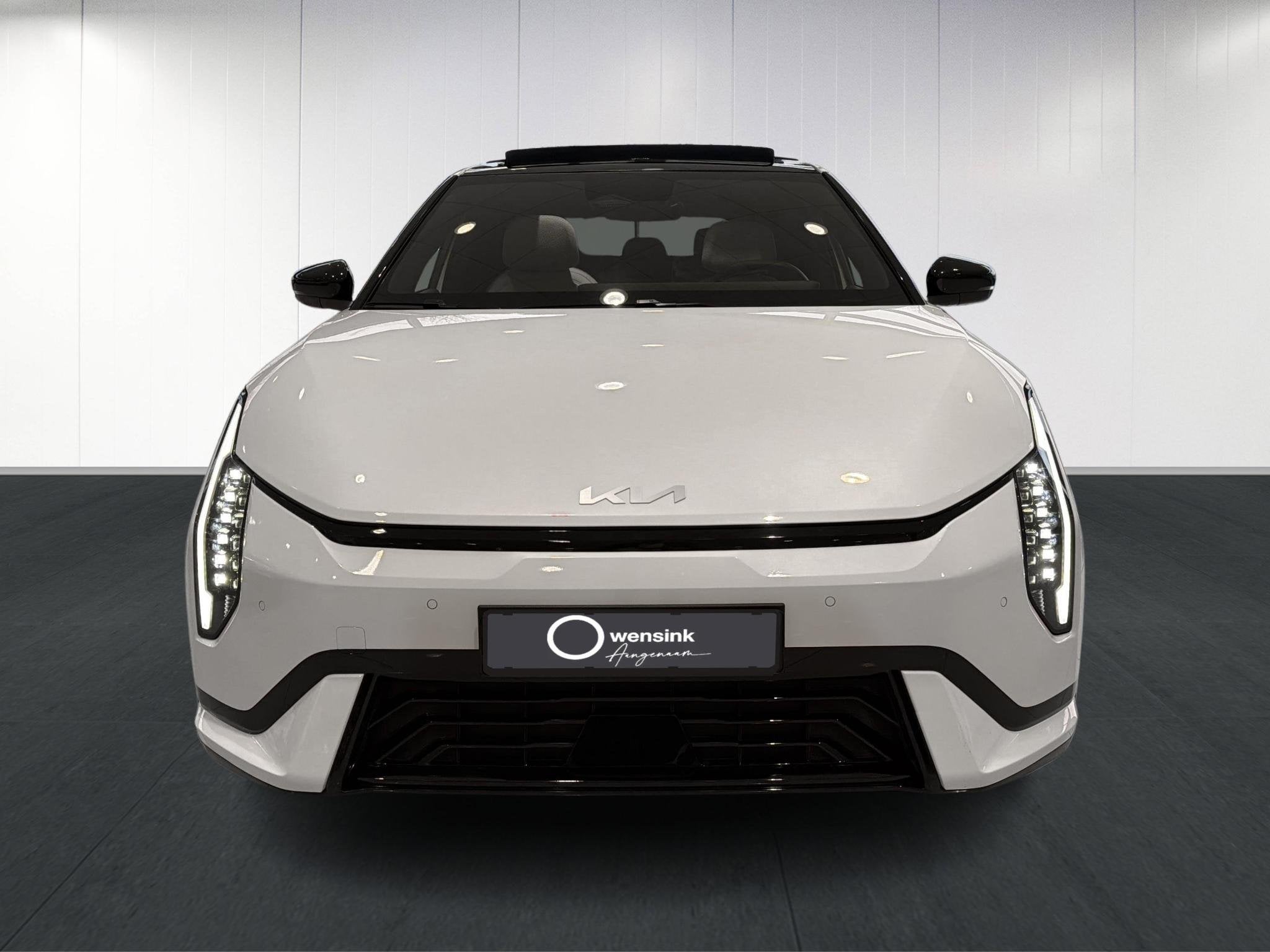 Kia EV4 GT-Line 81.4 kWh | Panoramaschuifdak | LED-Matrix |, Auto's, 81 kWh, 510 min, Zwart, 204 pk