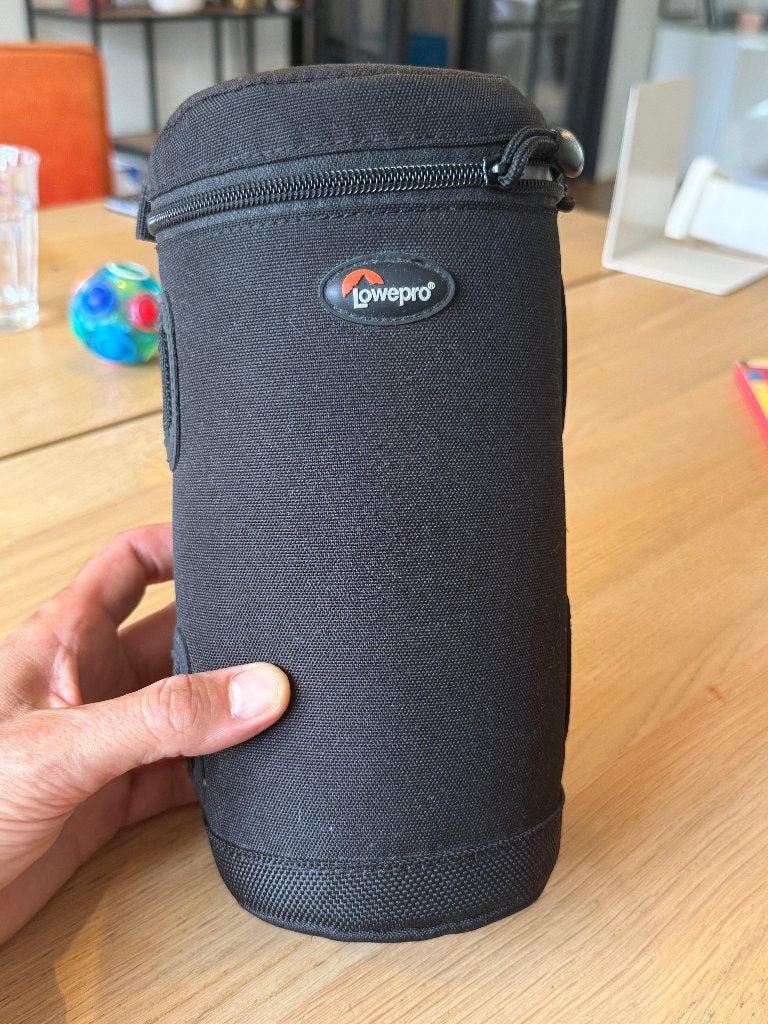  Lowepro Lens Case 2 – Zwart | Zo goed als nieuw, Audio, Tv en Foto, Fotografie | Fototassen, Lowepro, Pouch, Gevoerd, Ophalen of Verzenden