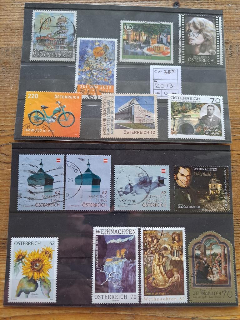 Oostenrijk   2013, Postzegels en Munten, Ophalen of Verzenden, Gestempeld