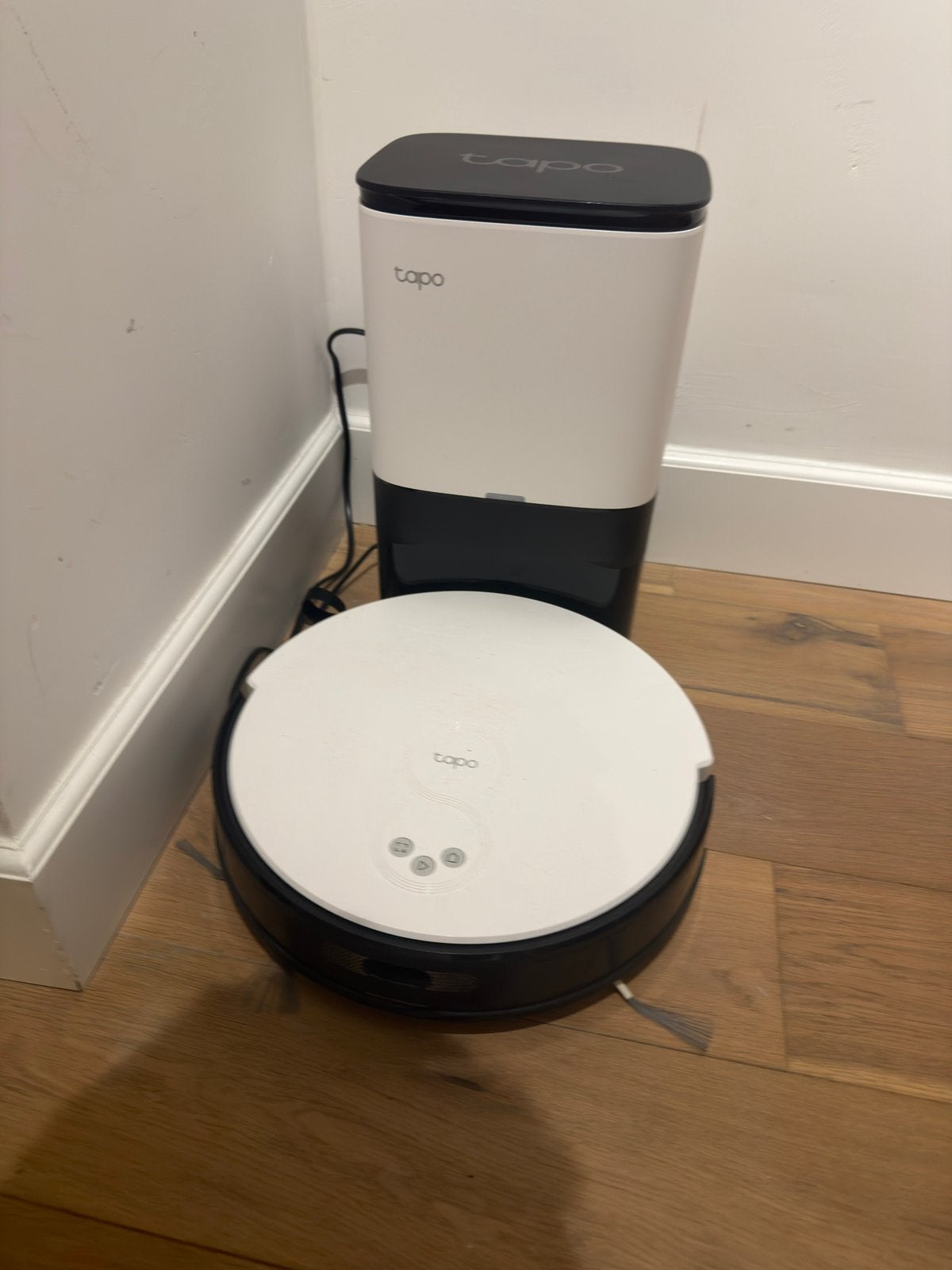 Tapo RV20 Mop Plus - Robotstofzuiger/Dweil - Automatic, Ophalen, Overige merken, Zo goed als nieuw, Robotstofzuiger