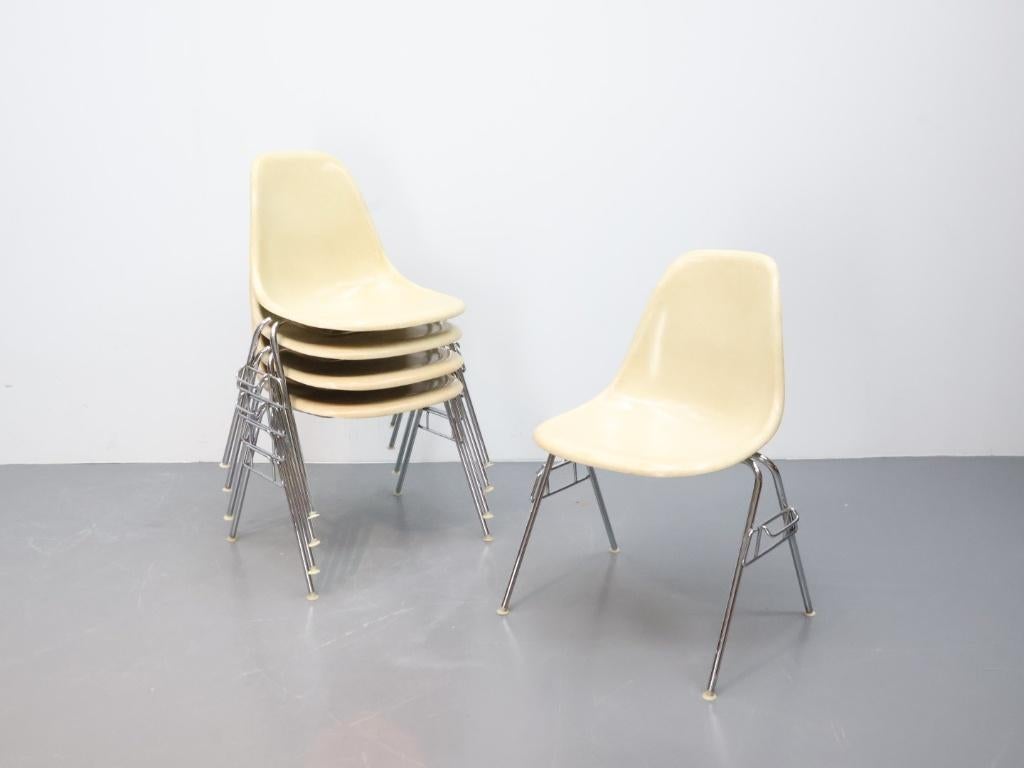 DSS Eames stoelen | Jaren 70 | Vintage | Design, Overige kleuren, ., Overige materialen, Ophalen of Verzenden