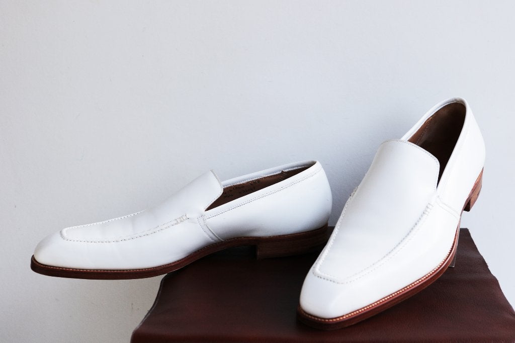 Nieuw! Crockett & Jones- Baldessarini Loafers maat 43 E = 9, Loafers, Wit, Nieuw, Ophalen of Verzenden