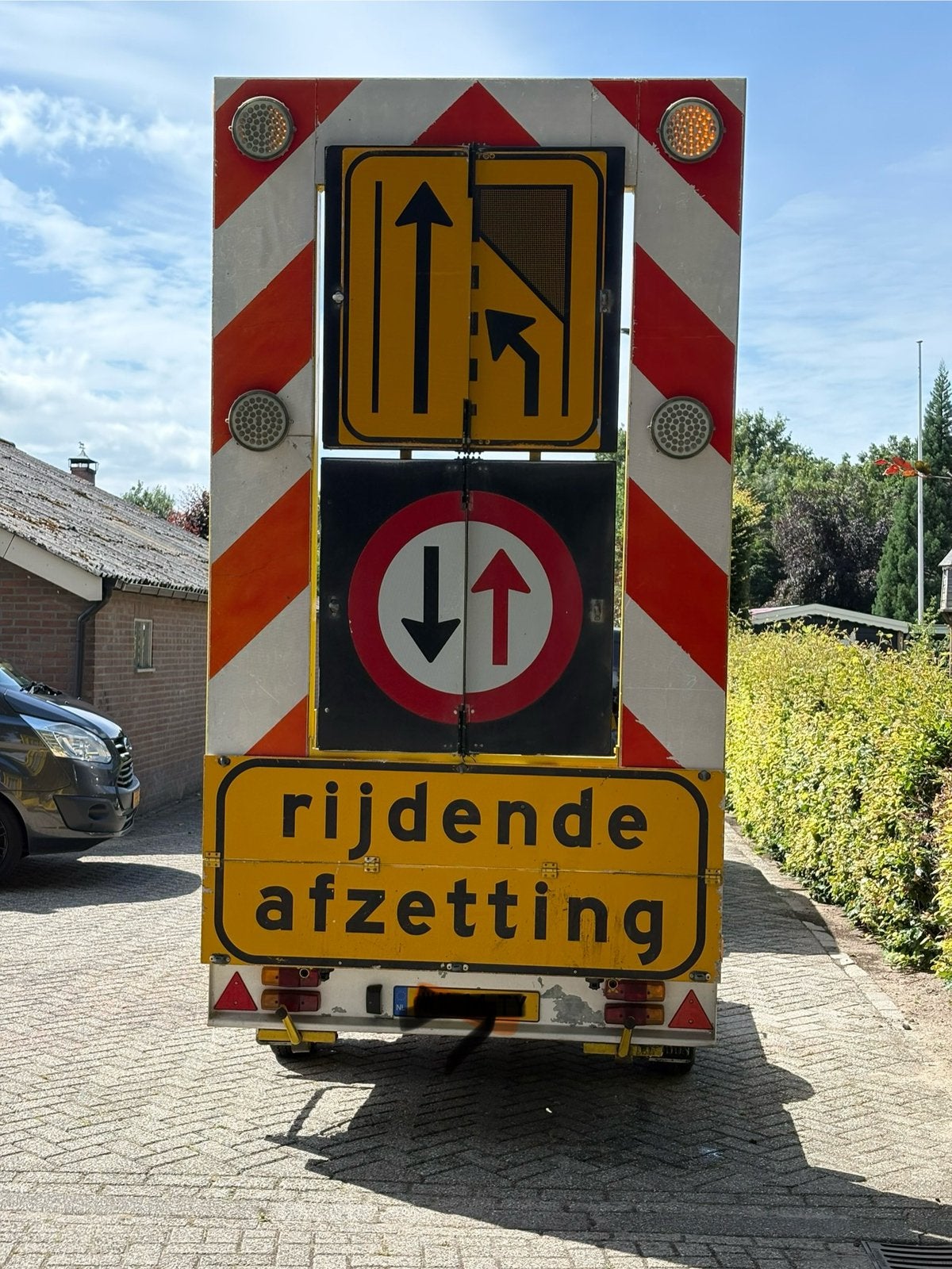 Huur aktie wagen, Ophalen