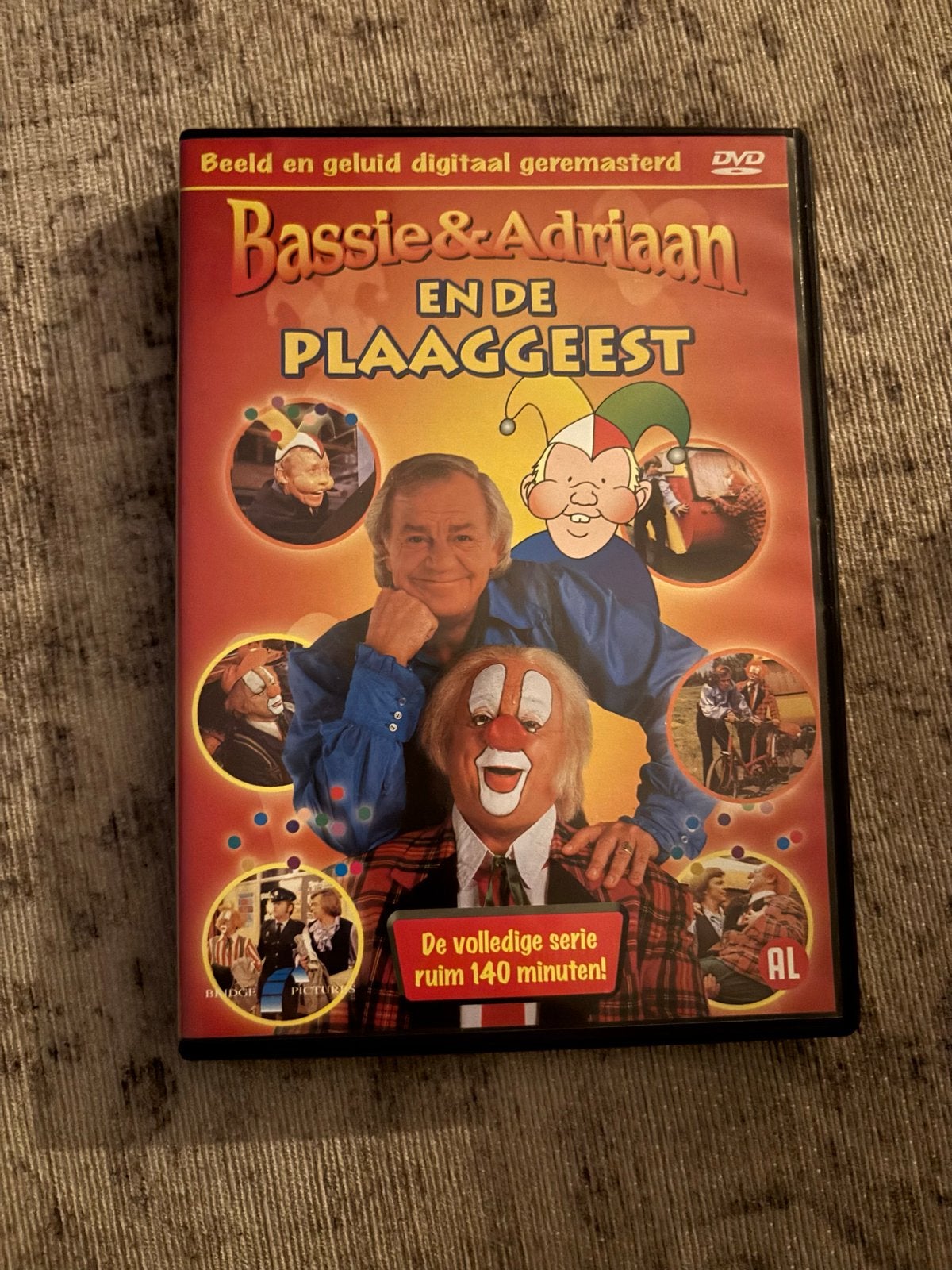 Bassie & Adriaan en de Plaaggeest DVD - Volledige serie, Cd's en Dvd's, Alle leeftijden, Tv-serie, Zo goed als nieuw, Familie