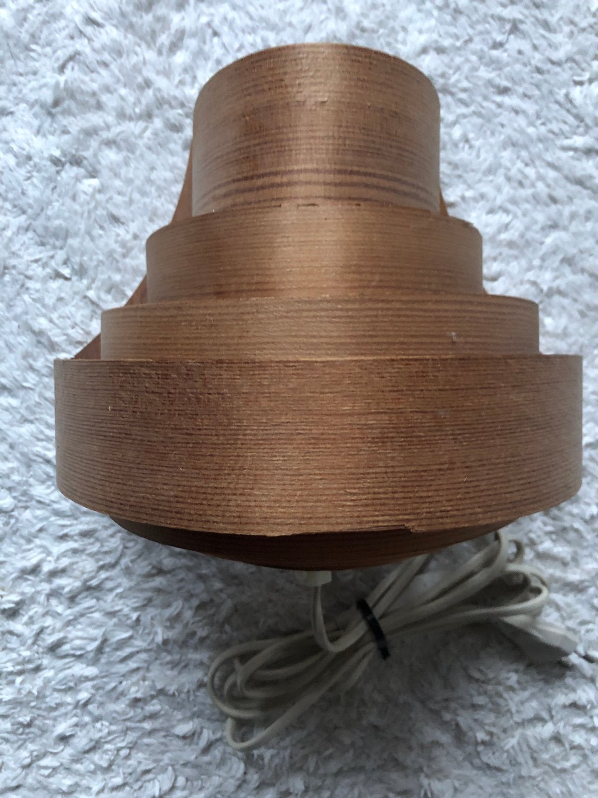 Vintage wandlamp Hans-Agne Jakobsson jaren 60, Overige merken, Gebruikt, E27 (groot), Hout