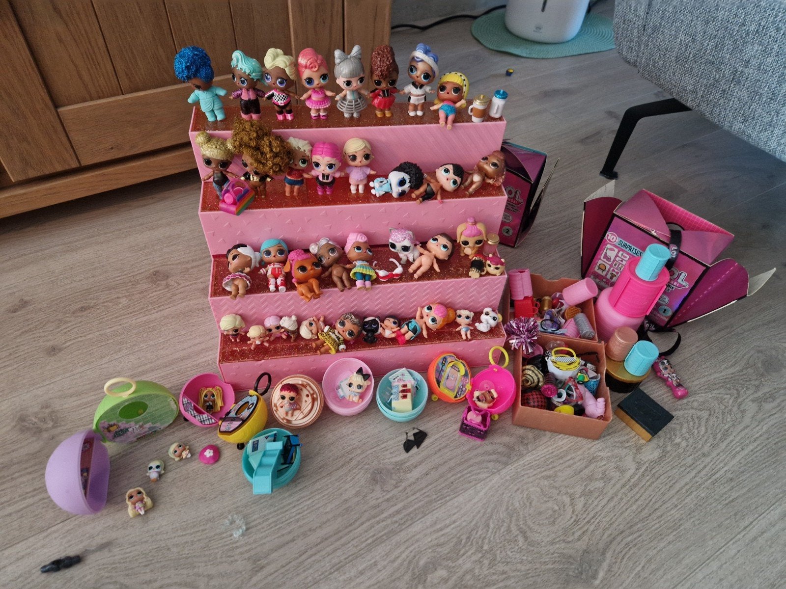 Grote collectie L.O.L. Surprise! poppen en accessoires, Ophalen of Verzenden, Gebruikt, Overige typen