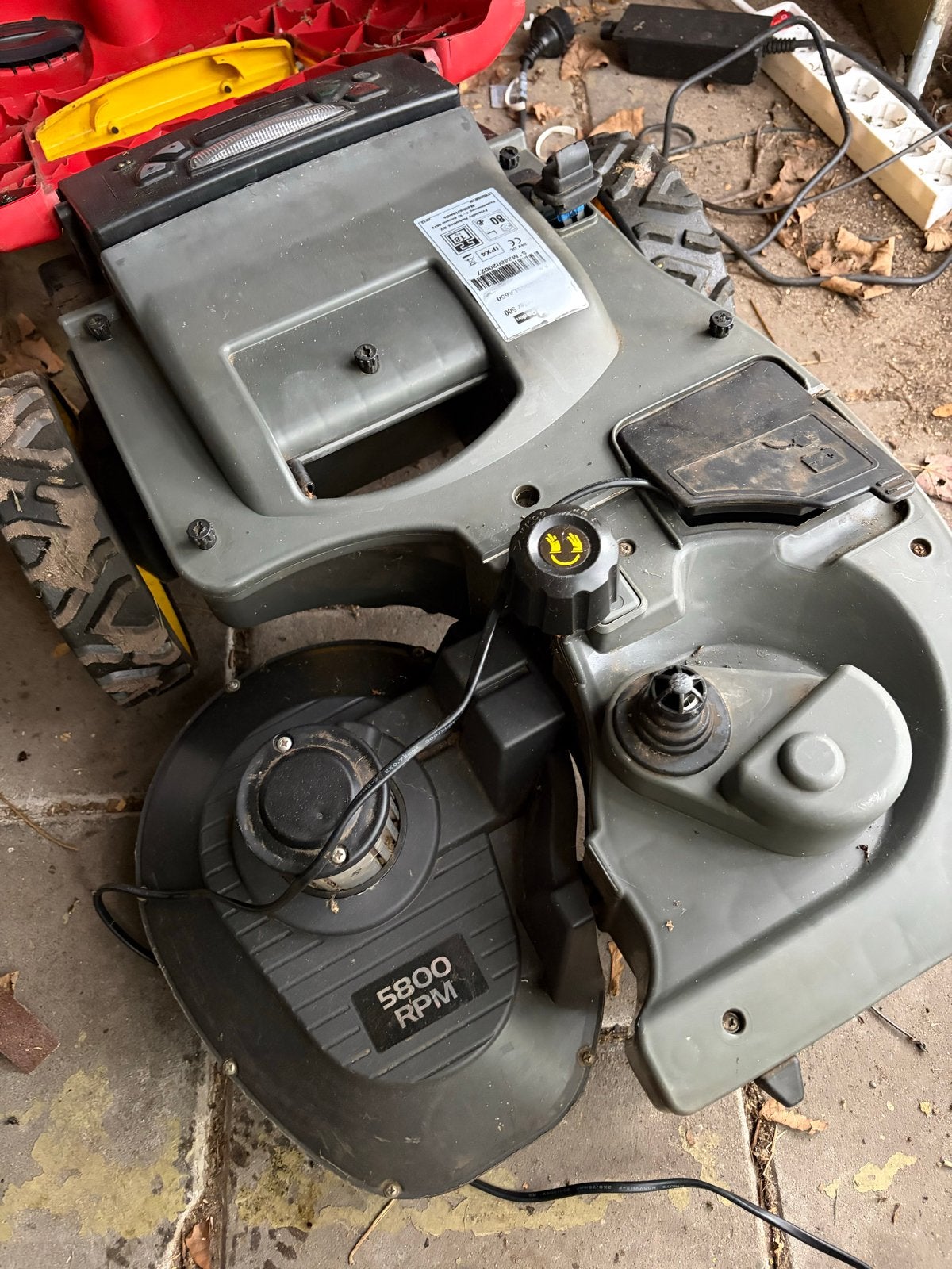 Wolf Garten Robo Scooter 500 Robotmaaier, Ophalen, Cirkelmaaier, Gebruikt, Elektrische grasmaaier