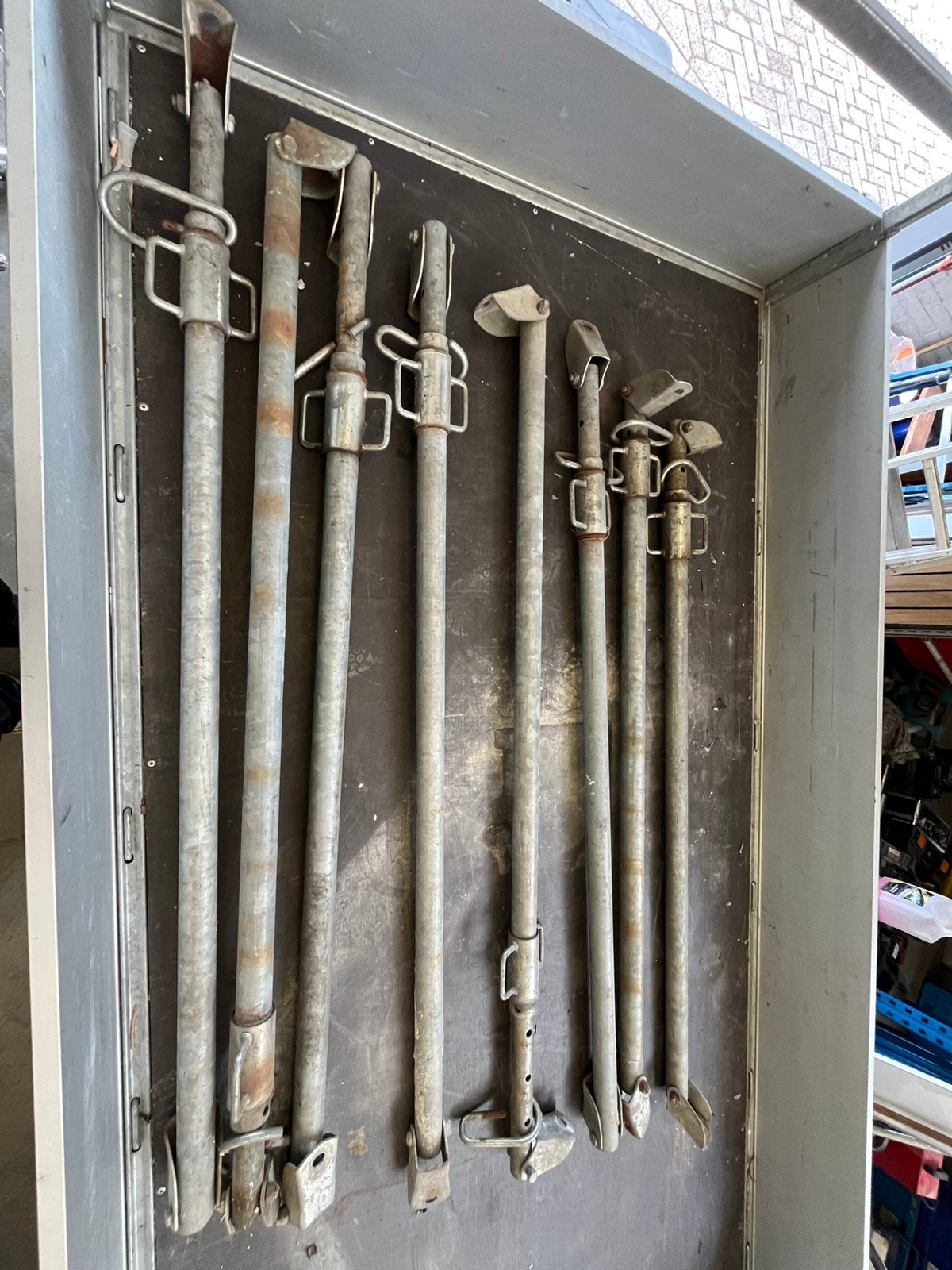 8 bouwstempels 180-300cm, Ophalen, Gebruikt, ., Overige typen