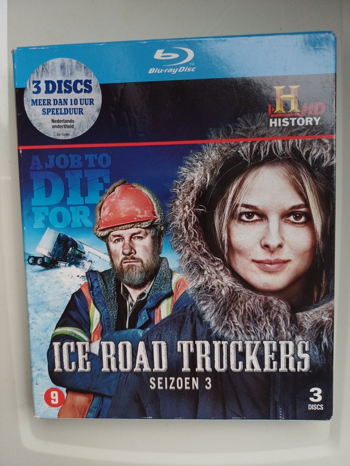 Ice Road Truckers - Seizoen 3 (Blu-ray, 3 Discs), Cd's en Dvd's, Gebruikt, Nederlands, Documentaire en Educatief, Vanaf 9 jaar