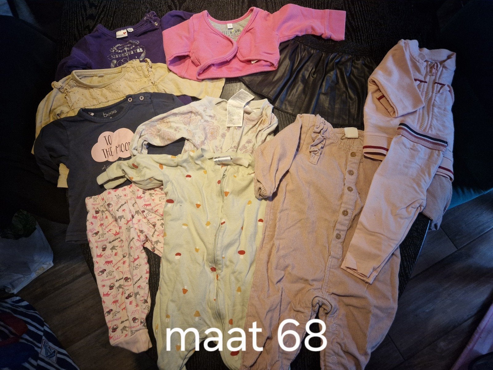 Meisjes kledingpakket maat 62 en 68, Kinderen en Baby's, Ophalen, Gebruikt, Maat 62