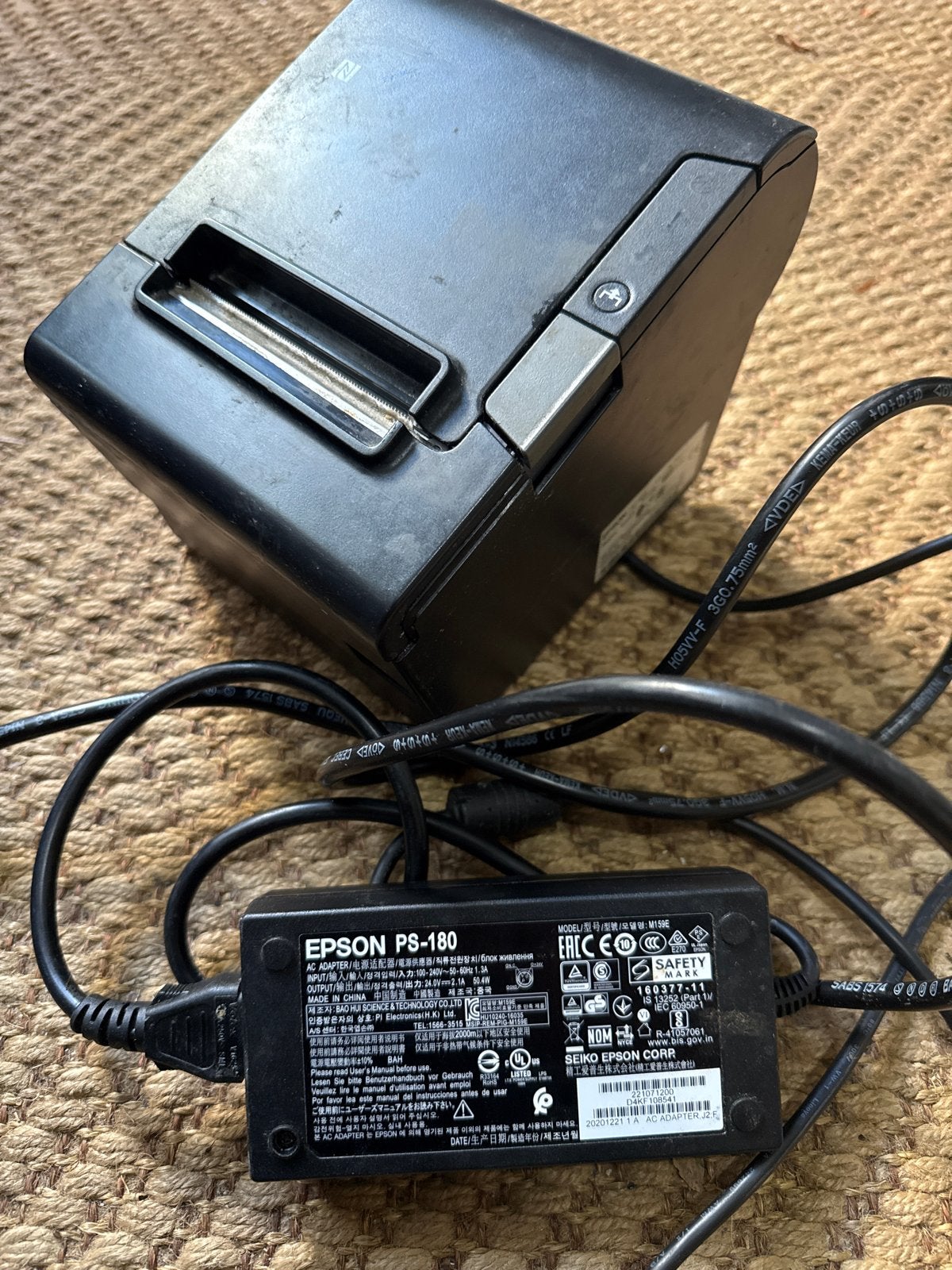 Epson TM-T88VI Bonnenprinter - Kassabonprinter, Computers en Software, Ophalen, Zwart-en-wit printen, Gebruikt, Printer