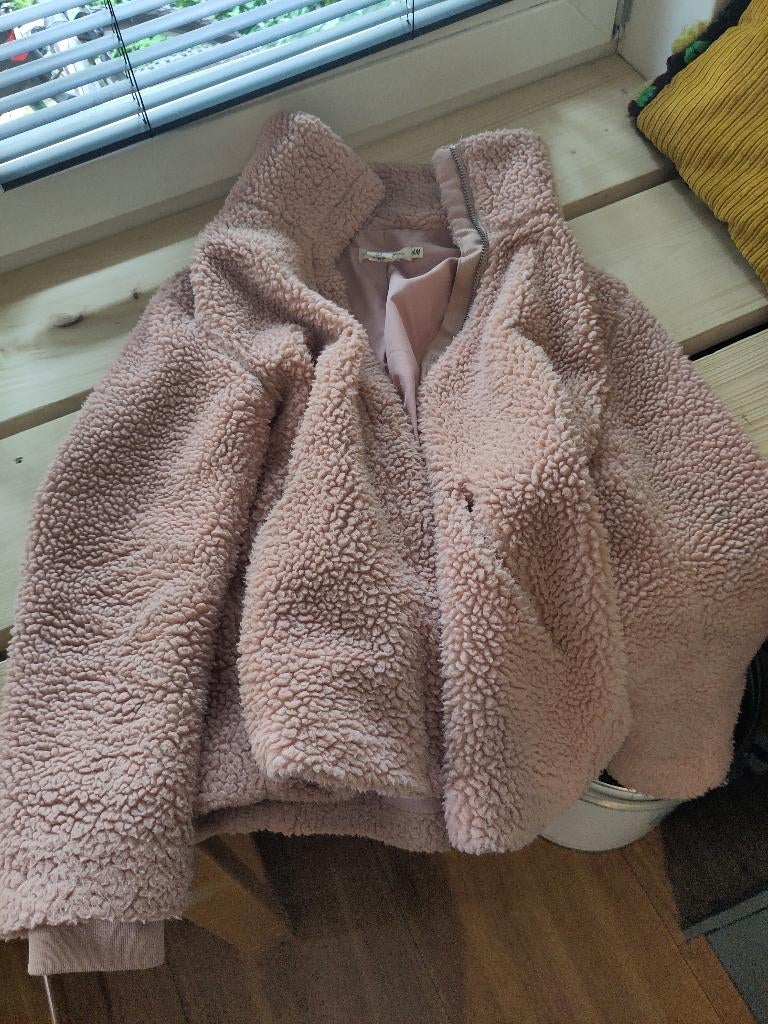 Teddy vest, Kleding | Dames, Truien en Vesten, Maat 38/40 (M), H&M, Ophalen of Verzenden, Zo goed als nieuw