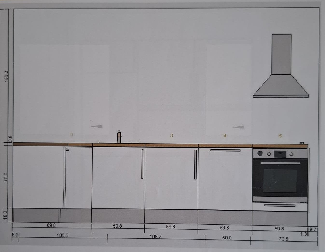 Foto 6 van Complete L-vormige keuken