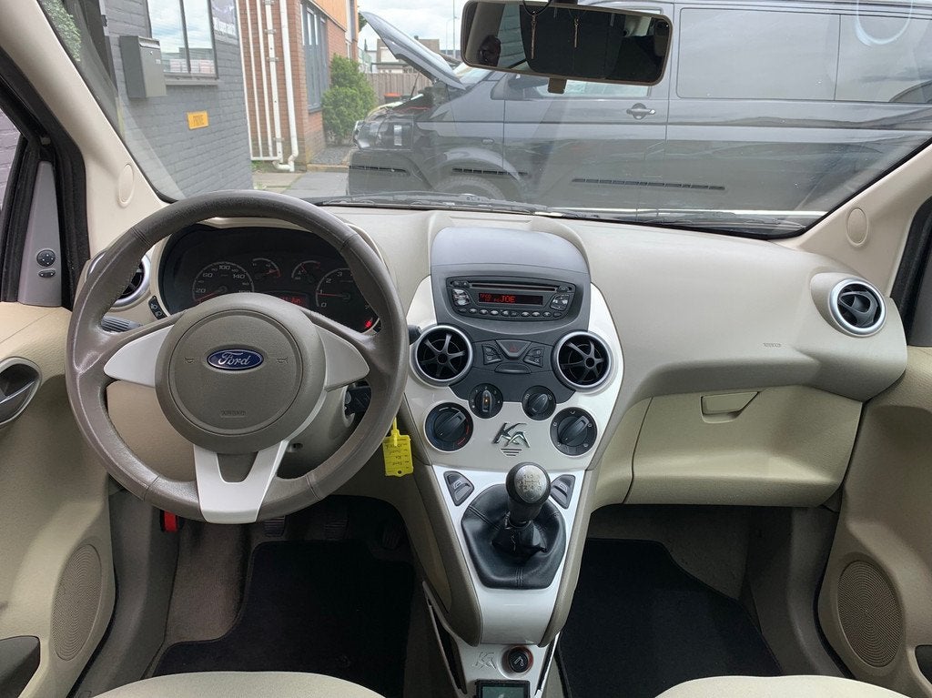 Ford Ka 1.2 Titanium X|1e eig|NAP|Airco|El.Ramen|Stoelvw|APK, Voorwielaandrijving, Stof, Gebruikt, 4 cilinders