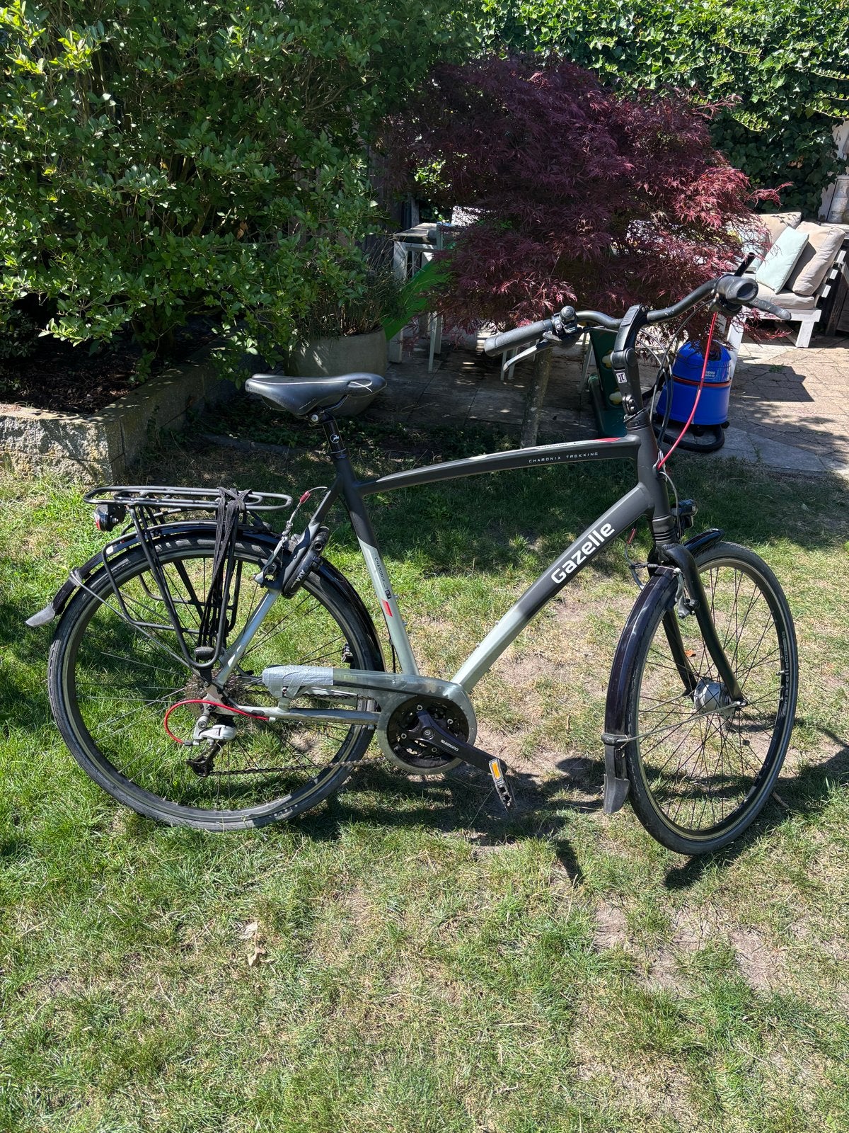 Gazelle Chamonix T27 Hetenfiets, Ophalen, Gebruikt, Versnellingen, 61 tot 65 cm