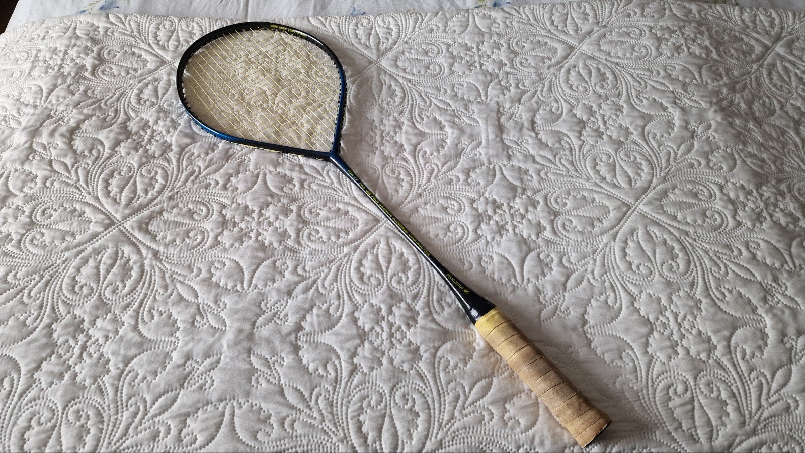 Rucanor RSX‑77 racket – Graphite/Alu, Ophalen of Verzenden, Gebruikt, Racket(s)