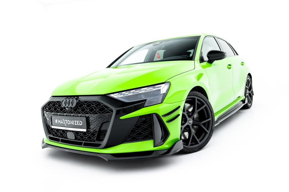 Voorlip sideskirt diffuser spoiler Audi RS3 Sportback 8Y 24+, Ophalen of Verzenden