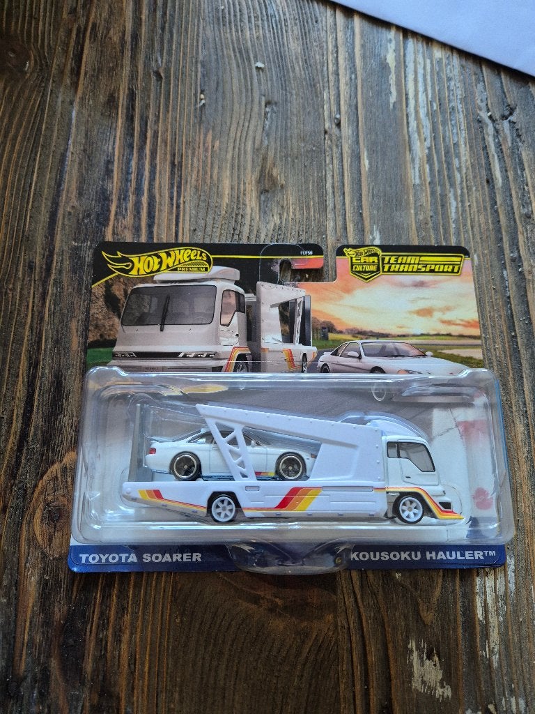 Hot Wheels Team Transport Toyota Soarer en Kousuka Hauler, Ophalen of Verzenden, Nieuw, Auto