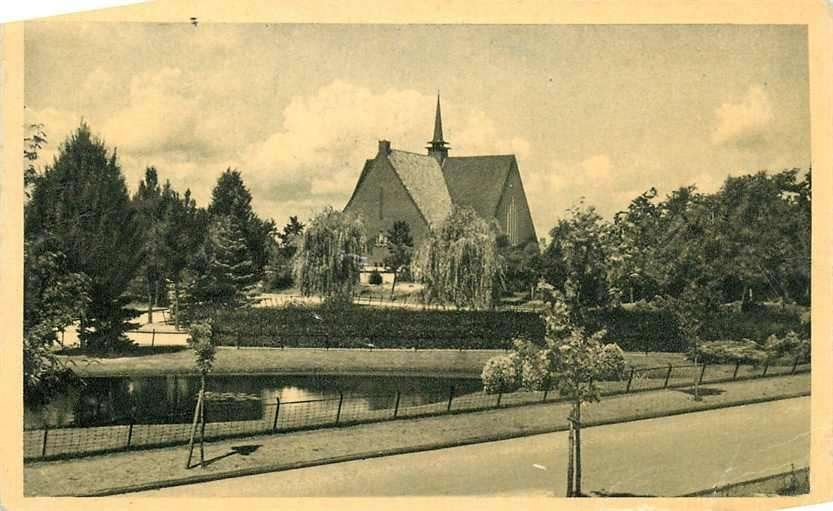 377-345-013 Ede Beatrixpark Nieuwe NH Kerk, Verzenden, Voor 1920, Gelderland