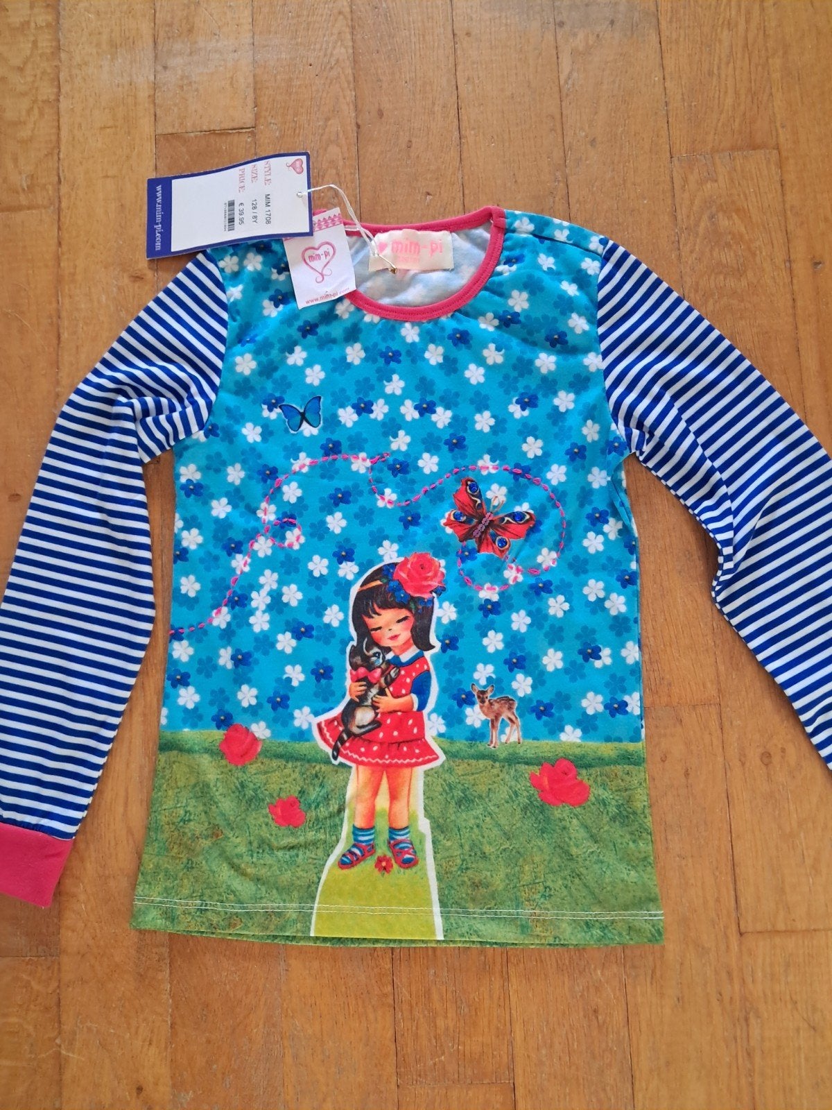 Mim -pi  kindertruitje maat 128, Ophalen of Verzenden, Nieuw, Meisje, Trui of Vest