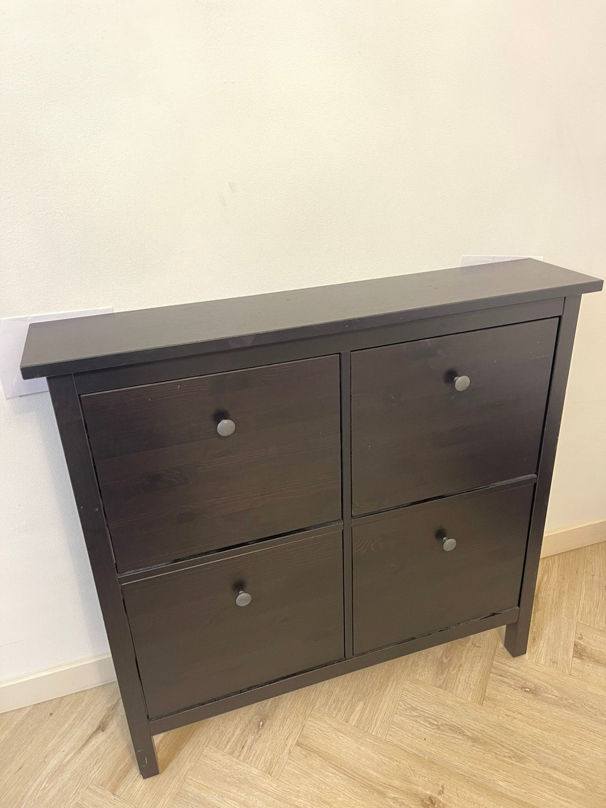 Ikea schoenenkast zwart, Ophalen, Zo goed als nieuw