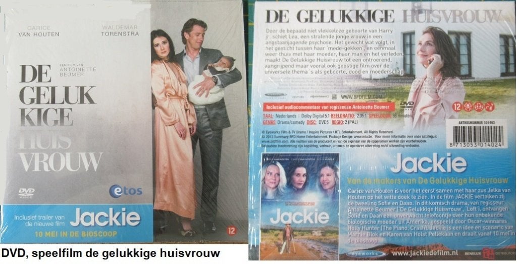 DVD, de Nederlandse speelfilm DE GELUKKIGE HUISVROUW, Alle leeftijden, Ophalen of Verzenden, Nieuw in verpakking, Overige gebieden
