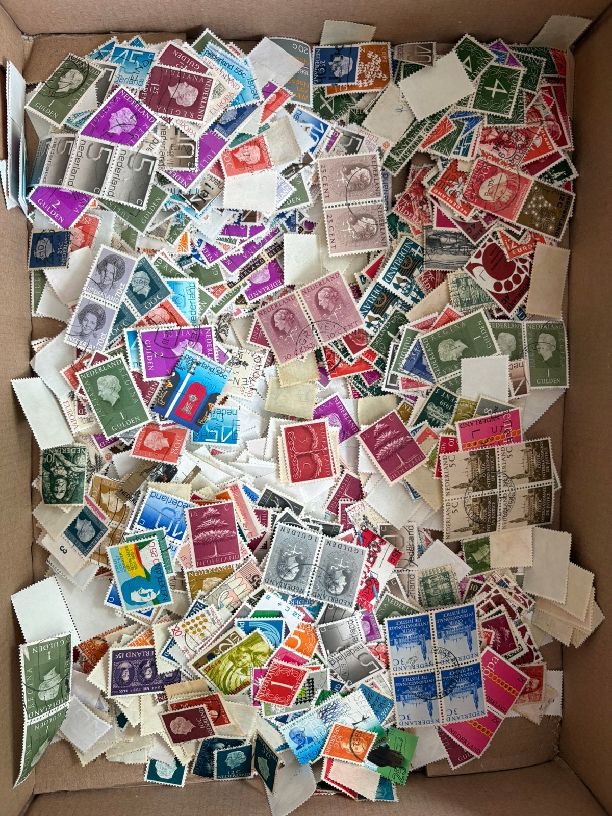 Doos kilowaar, Postzegels en Munten, Ophalen of Verzenden