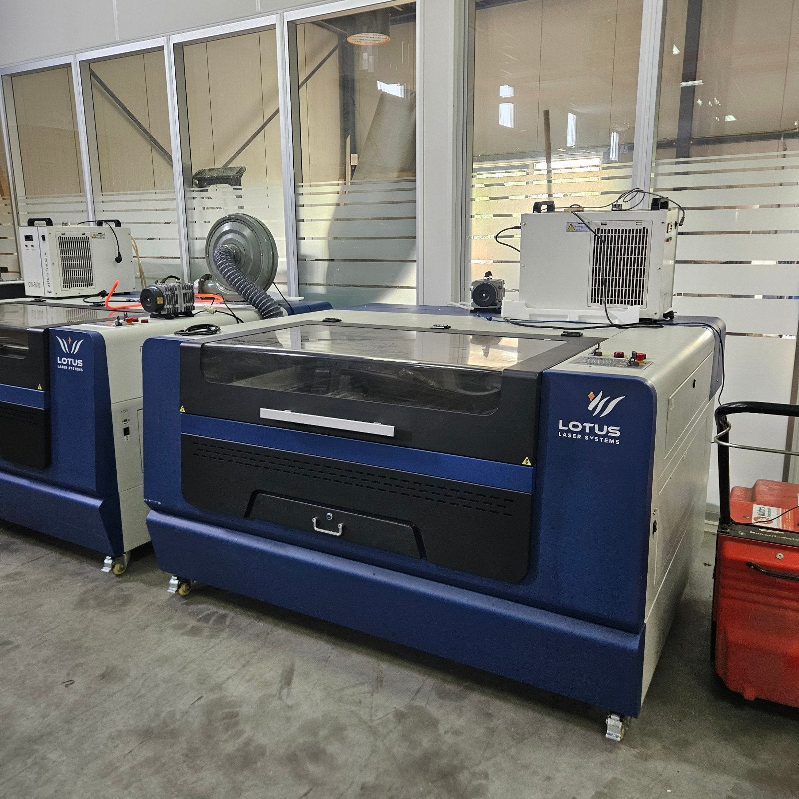 Lotus Lasermachine 130W, 900x900mm werkveld, nagekeken, Ophalen of Verzenden