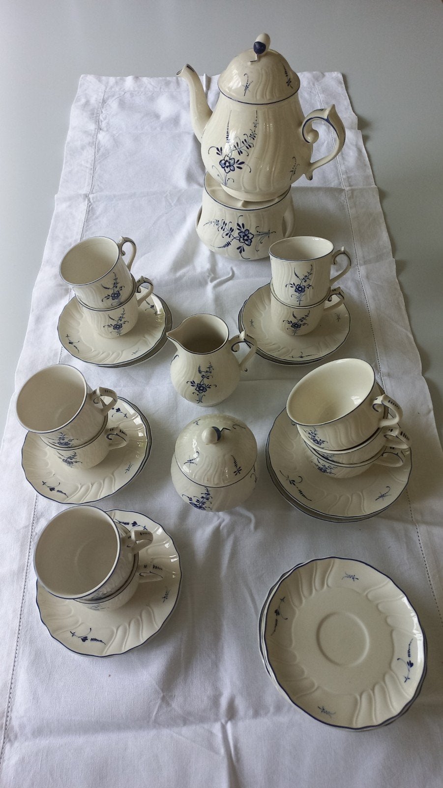 Servies Villery & Boch "Vieux Luxembourg", Antiek en Kunst, Ophalen of Verzenden