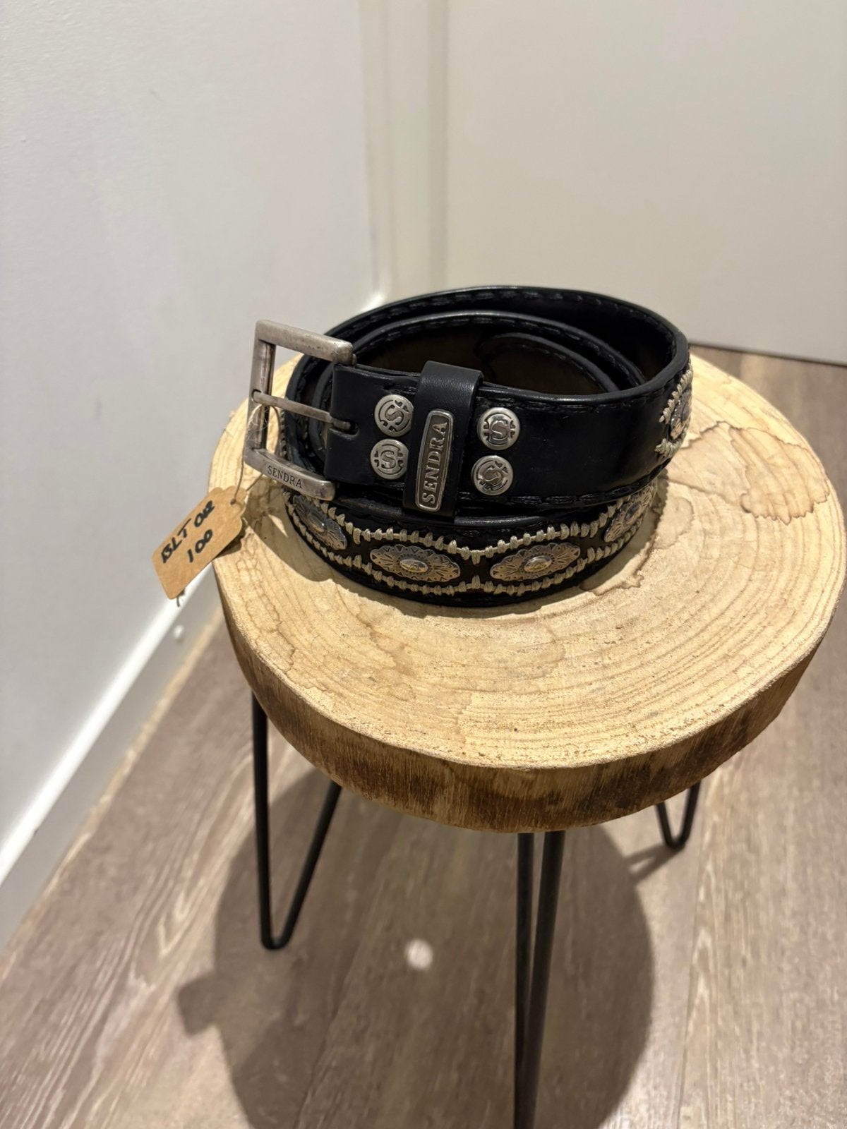 Sendra riem zwart mt 100 voor taille 95/105, 95 tot 105 cm, ., Ophalen of Verzenden, Zo goed als nieuw