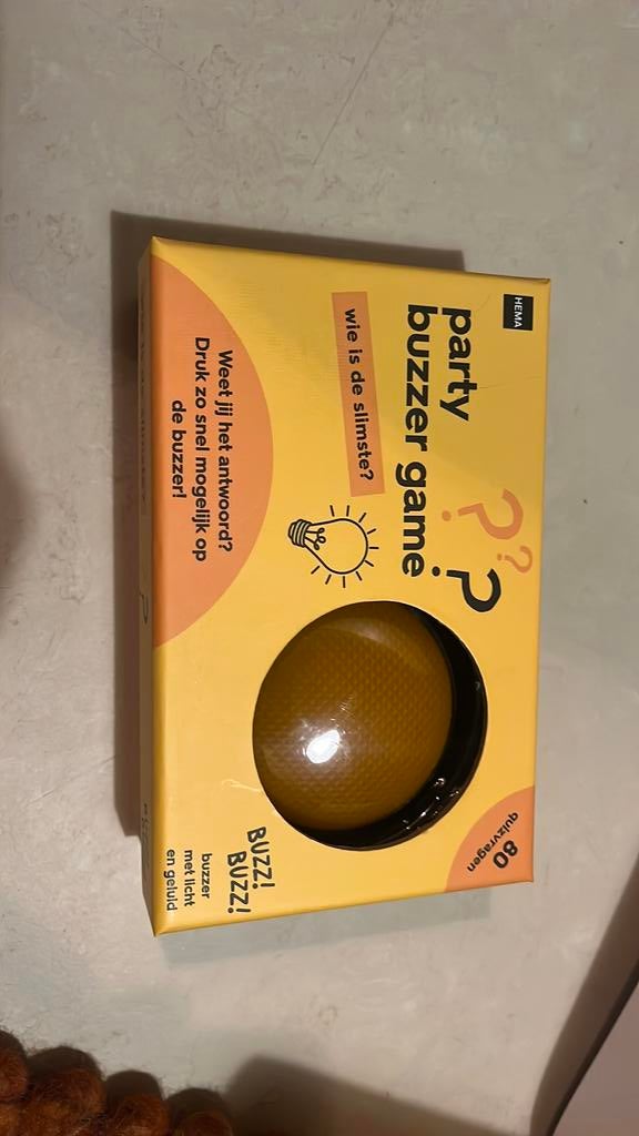 Hema Party Buzzer game, Ophalen of Verzenden, Zo goed als nieuw