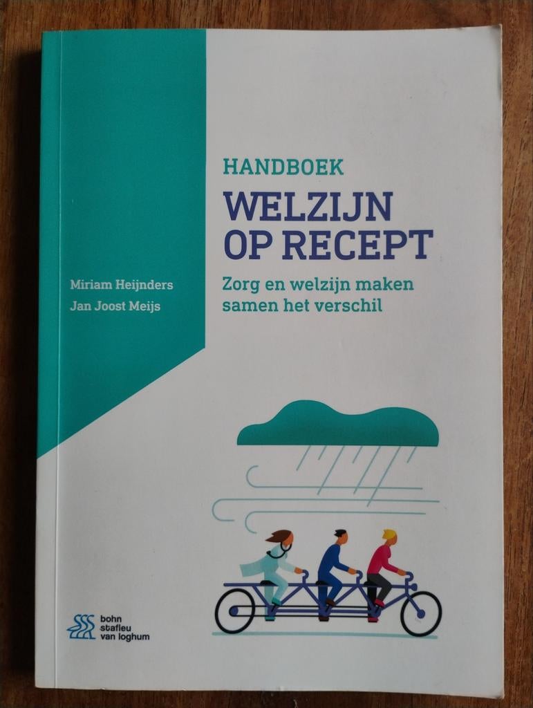 Handboek Welzijn op Recept - Zorg en welzijn maken verschil, Boeken, Ophalen of Verzenden, Zo goed als nieuw, Gezondheid en Conditie