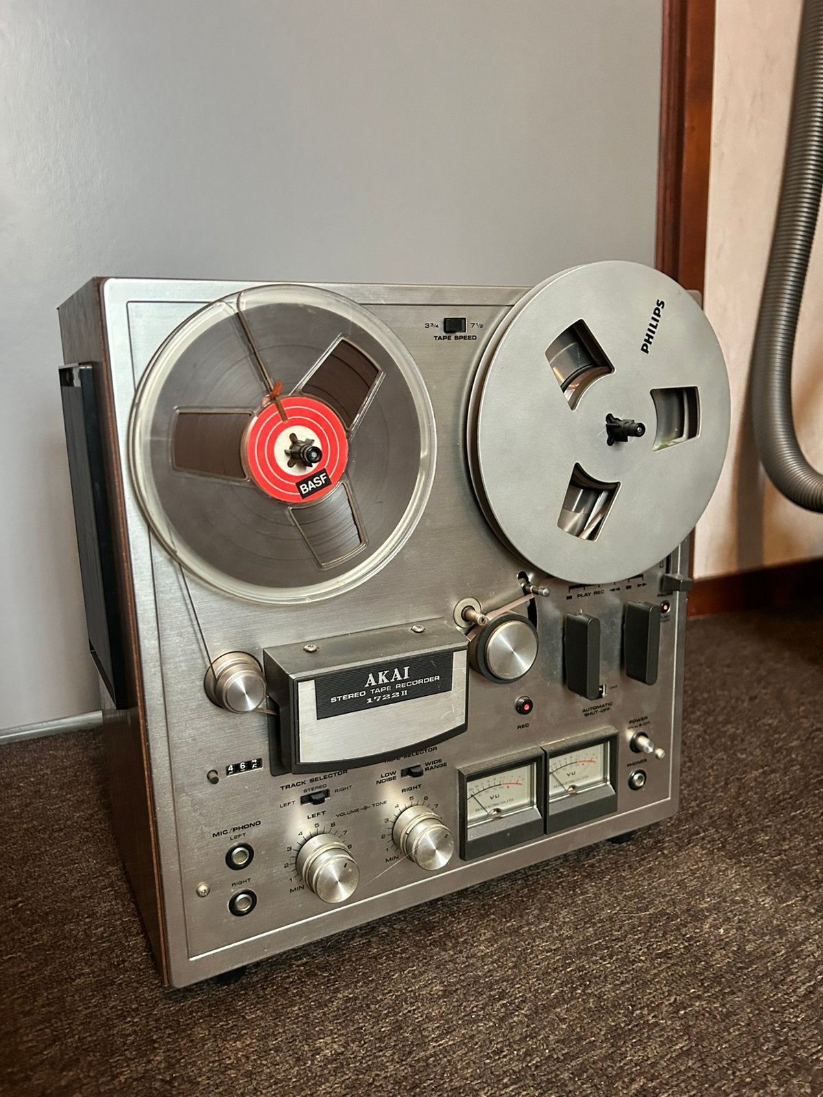 AKAI 1722 II Stereo Tape Recorder – Bandrecorder, Ophalen, Bandrecorder